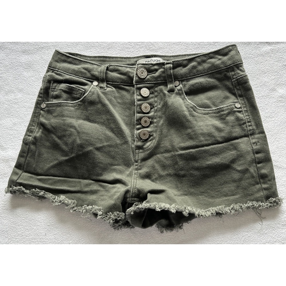 Refuge Shorts Size 4 Women's Green #2532
